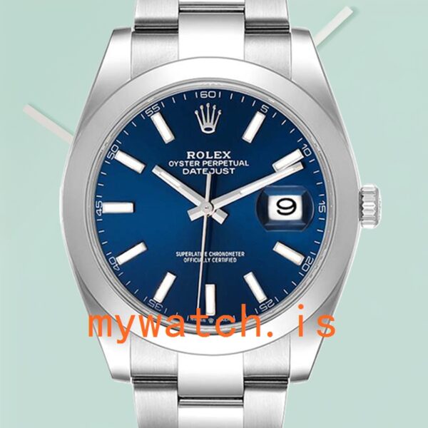 Rolex Datejust m126300-0001 Mens 41mm Blue Dial Stainless Steel: A Timeless Masterpiece