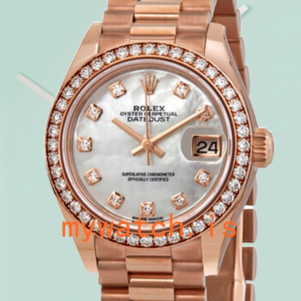 Rolex Datejust 28mm Ladies m279135rbr-0010: A Timeless Elegance