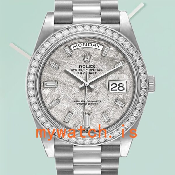 Rolex Day-Date 40mm m228349rbr-0040: Genuine vs. Replica Analysis