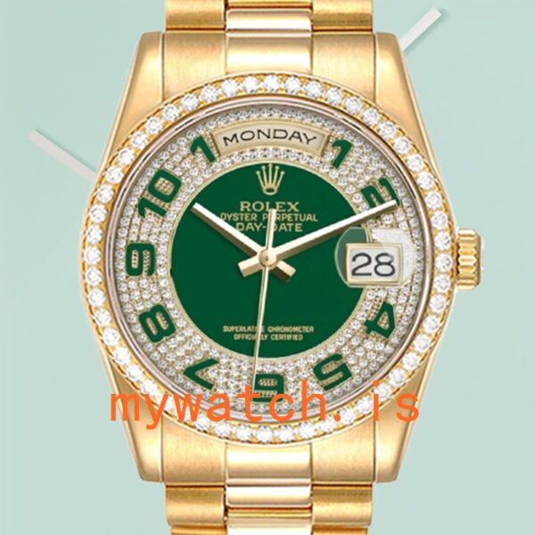 Rolex Day-Date Men’s 36mm 118348-0054: Luxury, Precision, and the Case for Replicas