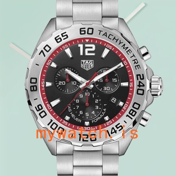 Tag Heuer Formula 1 43mm CAZ101Y.BA0842 Men Black Dial: Genuine vs. Replica Analysis
