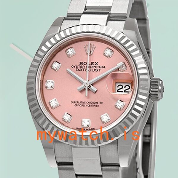 Rolex Datejust 28mm m279174-0004 Ladies Oyster Bracelet: Genuine vs. Replica Analysis