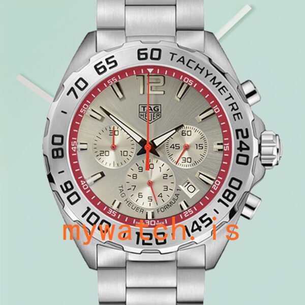 Tag Heuer Formula 1 CAZ101Y-002 43mm Men Silver-tone: Genuine vs. Replica Analysis