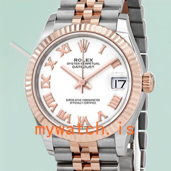 Rolex Datejust m126284rbr-0008 Ladies 36mm Diamond Bezel: Genuine vs. Replica