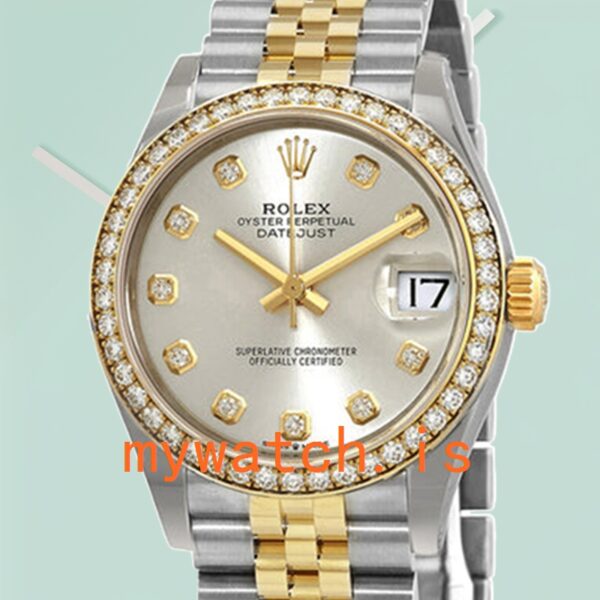 Rolex Datejust 31mm Ladies m278383rbr-0020 Silver Dial: A Timeless Elegance