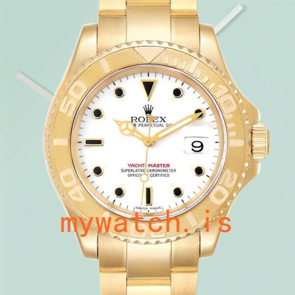 Rolex Yacht-Master Men’s 40mm 16628WSO Stainless Steel: Genuine vs. Replica