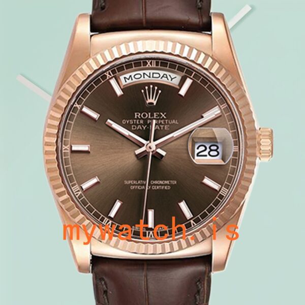 Rolex Day-Date 118135 36mm Mens Automatic Stainless Steel: A Timeless Masterpiece