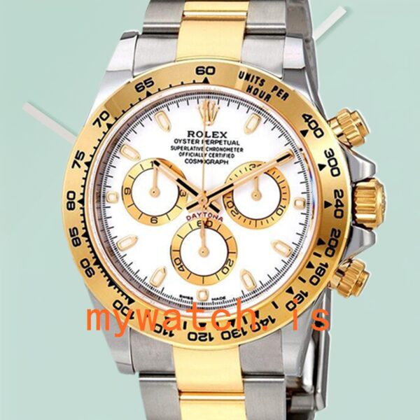 Rolex Daytona 40mm Mens 116503WSO White Dial: A Timeless Masterpiece
