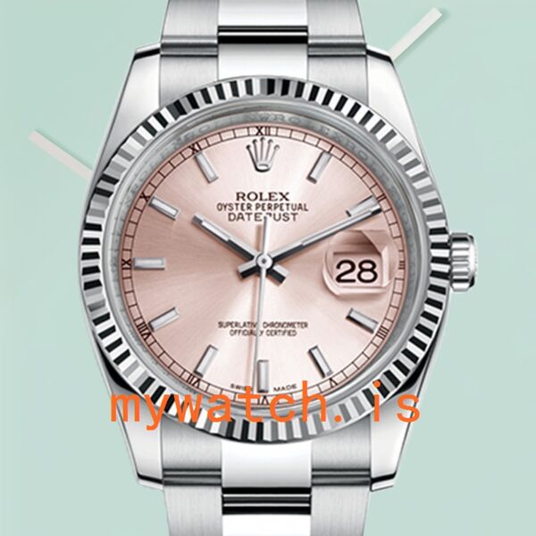 Rolex Datejust 36mm Mens 116234-0120 Oyster Bracelet: Genuine vs. Replica