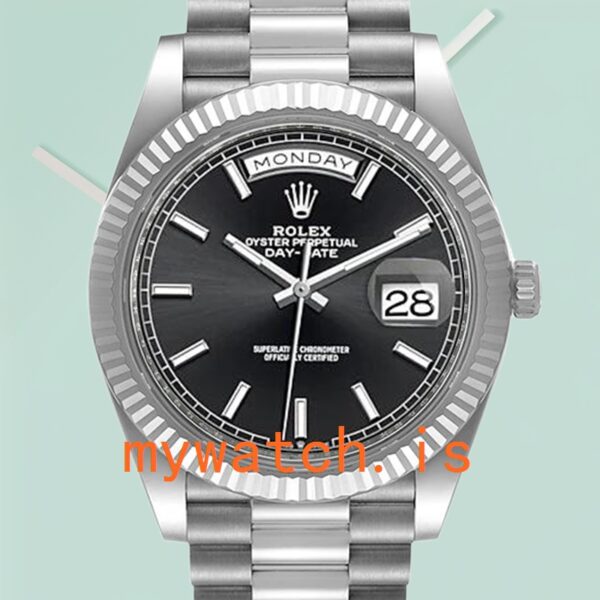Rolex Day-Date Mens m228236-0003 40mm President Bracelet Automatic: Genuine vs. Replica