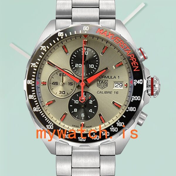 Tag Heuer Formula 1 Men 43mm CAZ2018-004 Silver-tone: A Blend of Precision and Style