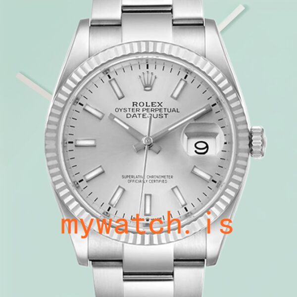 Rolex Datejust Mens 36mm 126234SSO Oyster Bracelet: Genuine vs. Replica